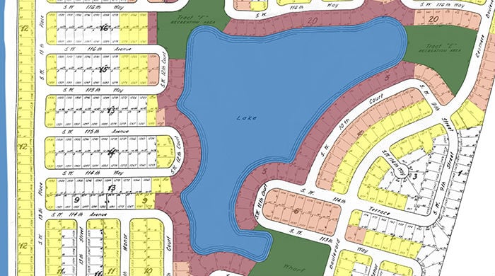 Link to lot map of Rexmere Village