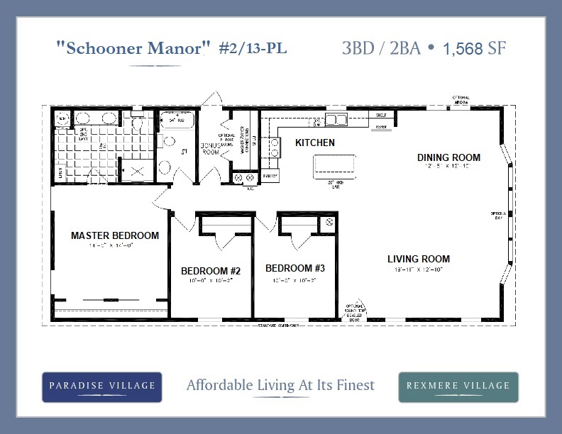 "Schooner Manor" 2/13PL Rexmere Village, Florida