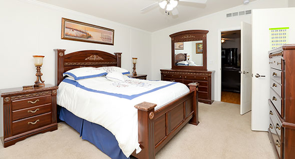 Elegant master bedroom includes all furniture in price!