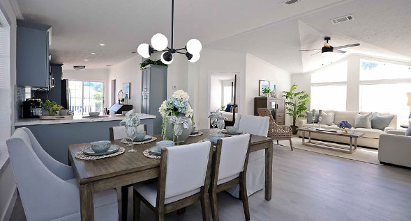 Open concept living / dining / kitchen fully renovated with high end fixtures and finishes